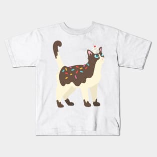 Sundae Cat Kids T-Shirt